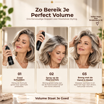 VolumeLift™ | Direct Meer Volume voor Fijn & Plat Haar