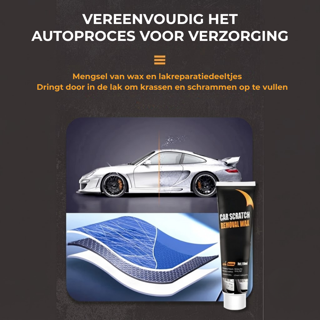 ScratchAway™ | Zeg vaarwel tegen krassen en hallo tegen een glanzende lak!