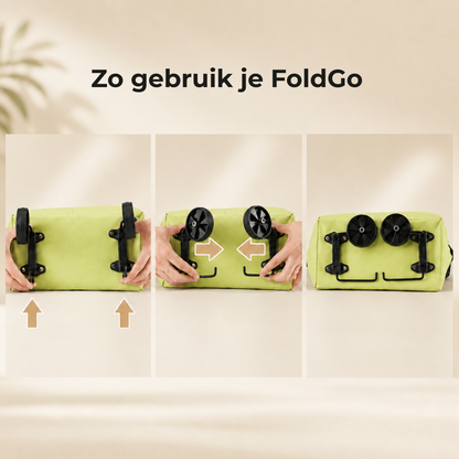 FoldGo™ | Neem meer mee zonder het gewicht te dragen