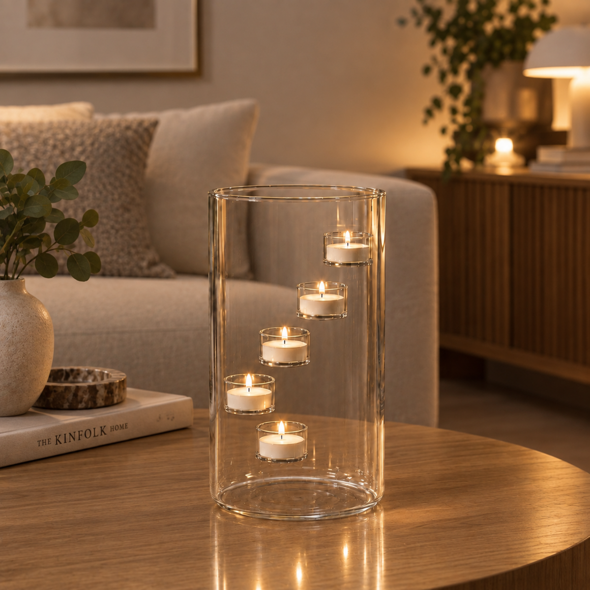 LumiGlass™ | Maak van gewone theelichtjes een prachtige zwevende gloed