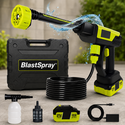 BlastSpray™ | Professionele reiniging direct binnen handbereik