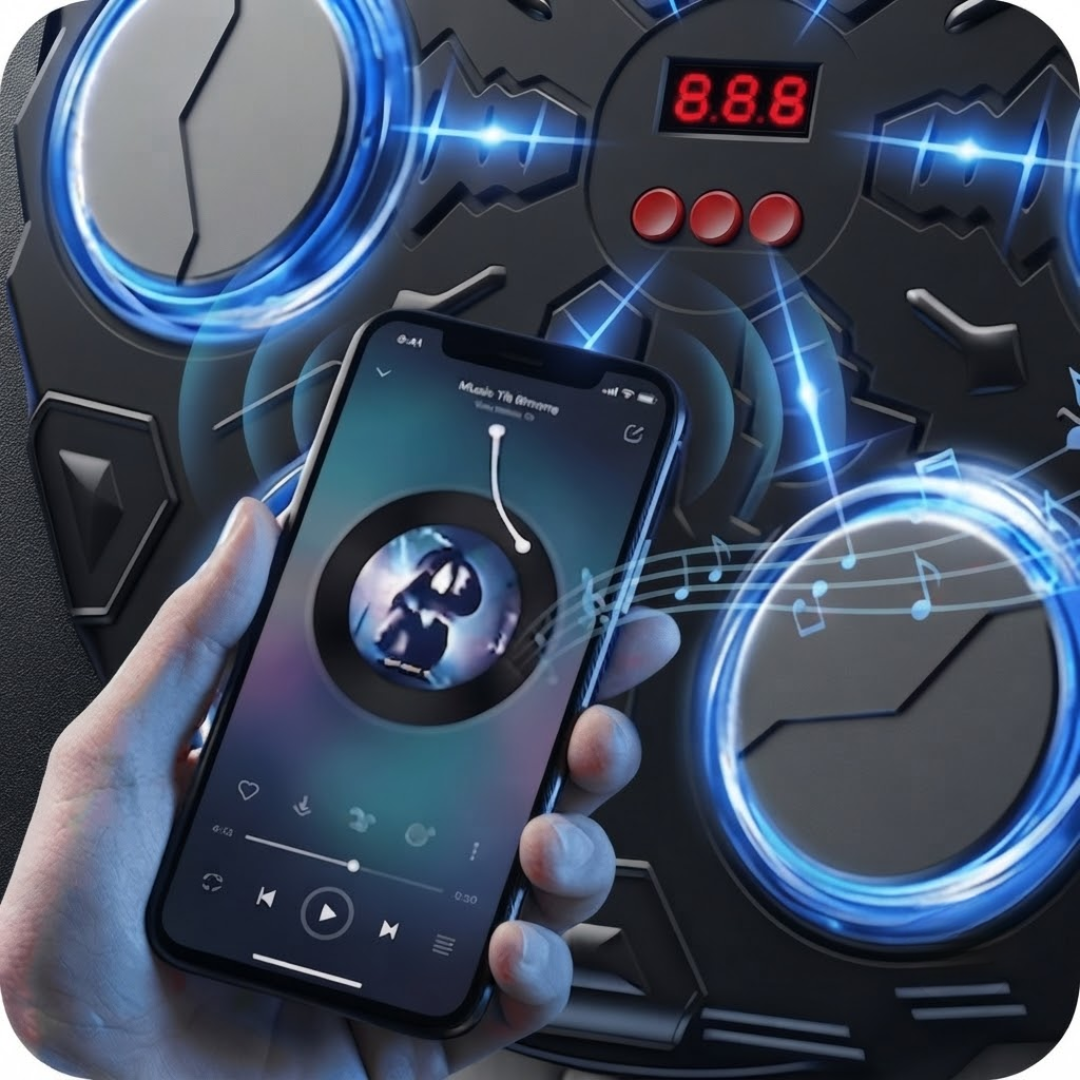 RhythmBox Trainer™ | Interactieve Bokstrainer met LED & Muziek voor Kinderen en Volwassenen