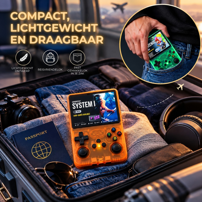 RetroBox™  Portable Console | Meer dan 15,000+ klassieke gamewerelden in één handheld