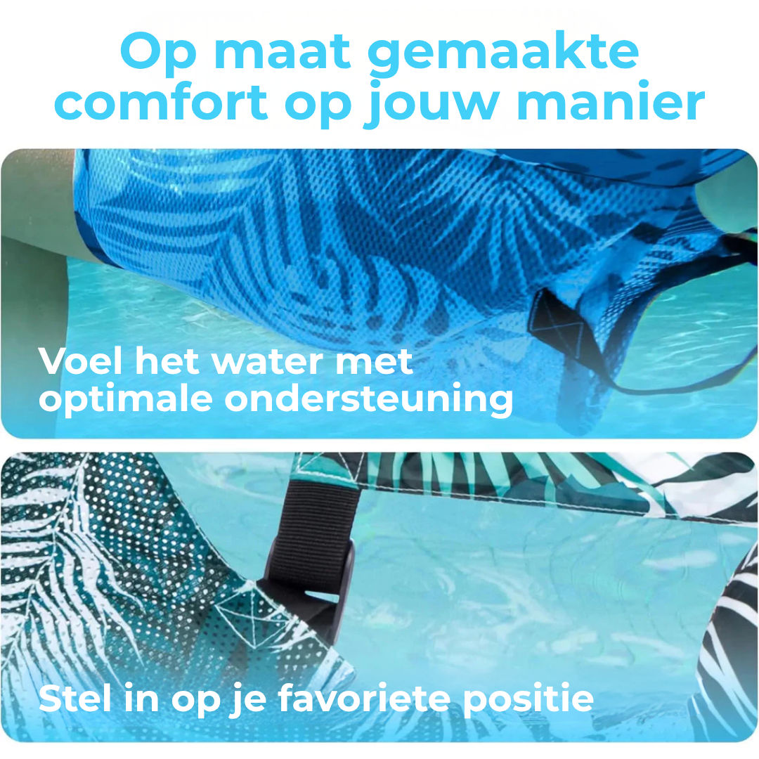 FloatComfort™ | Jouw persoonlijke drijvende lounge voor eindeloze zomerontspanning