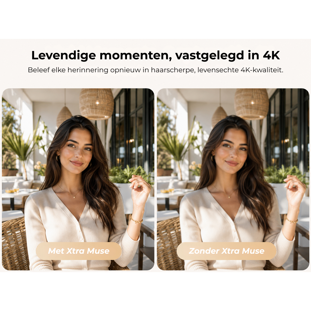 QMini™ 7 Smooth Gimbal MiniCam | Leg elk moment vloeiend vast in 4K – altijd en overal