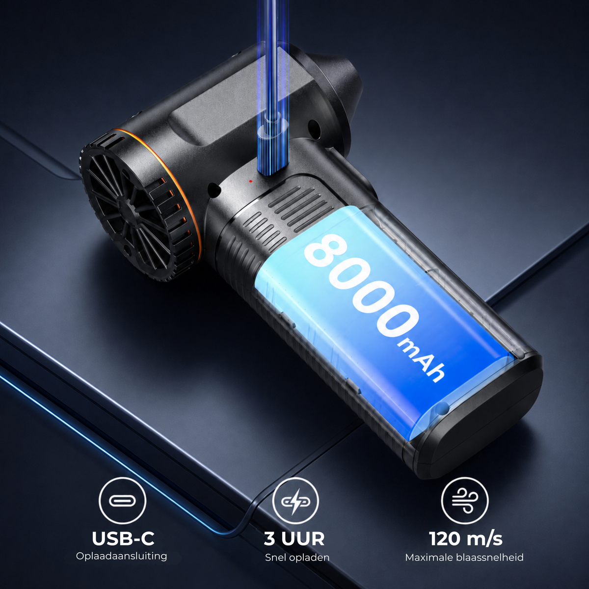 Sonic Blow™ Pro | Blaas stof in enkele seconden weg