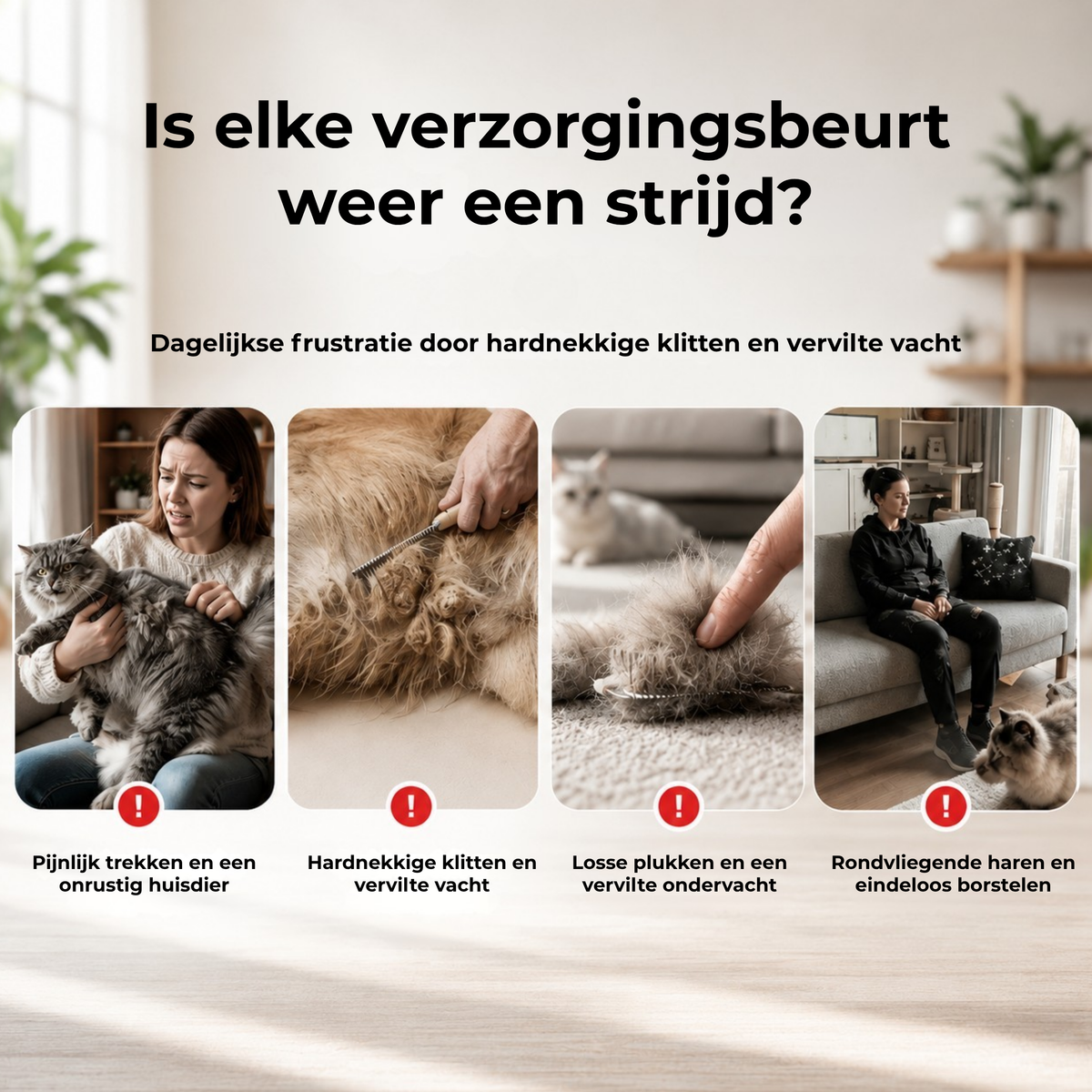 FurFree™ | Minder trekken. Minder verharen. Fijner verzorgen.