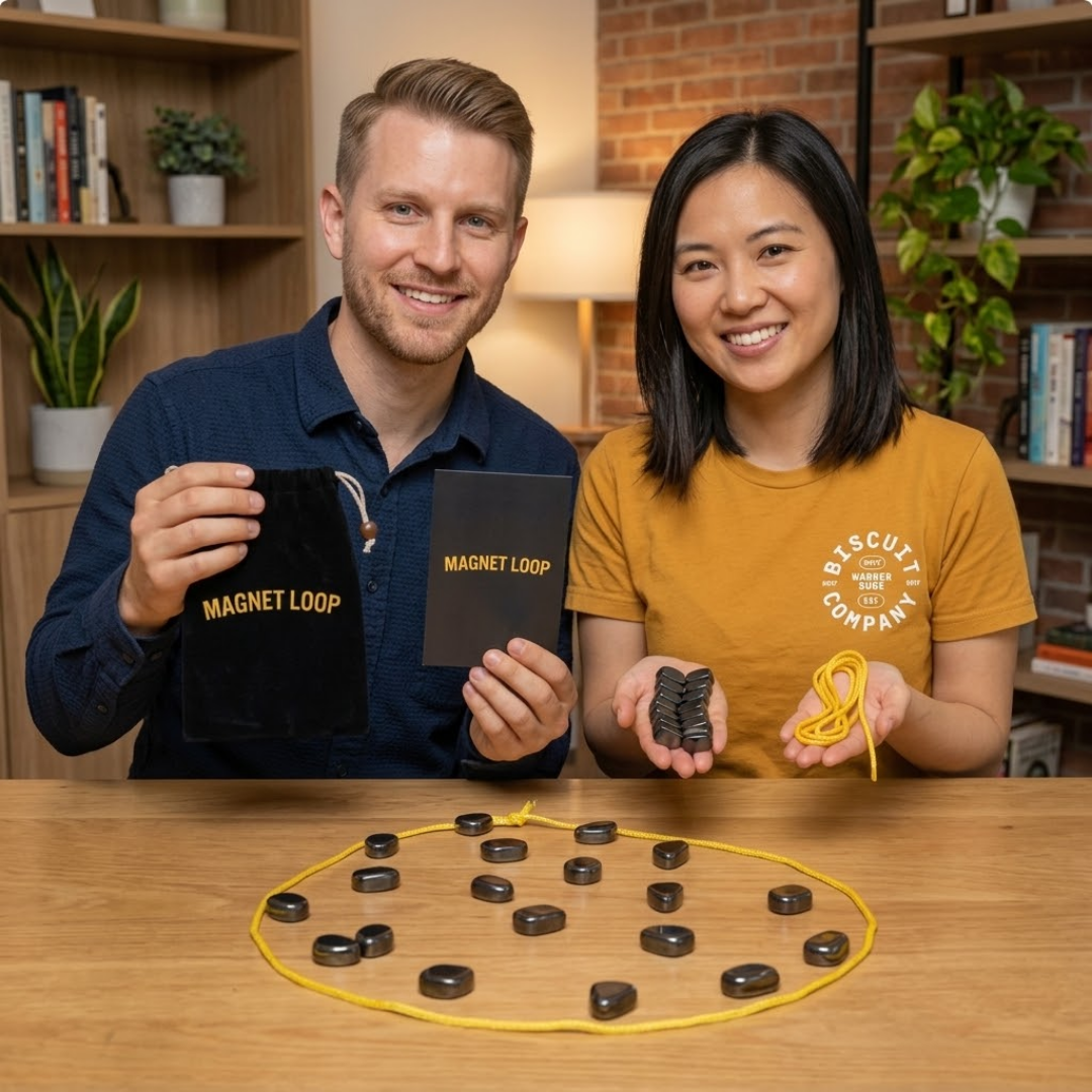 Magnet Loop Game | Raak als eerste je magneten kwijt