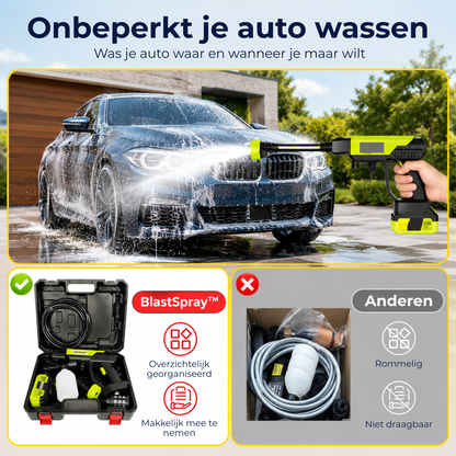 BlastSpray™ | Professionele reiniging direct binnen handbereik