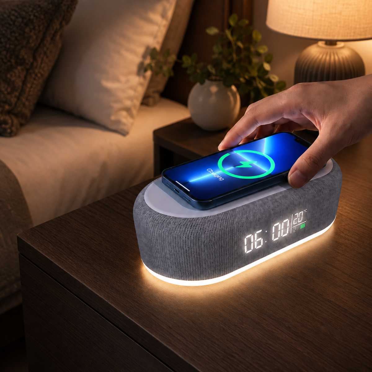 SmartDock™ | Eén slim apparaat. Zes dagelijkse essentials. Geen rommel.