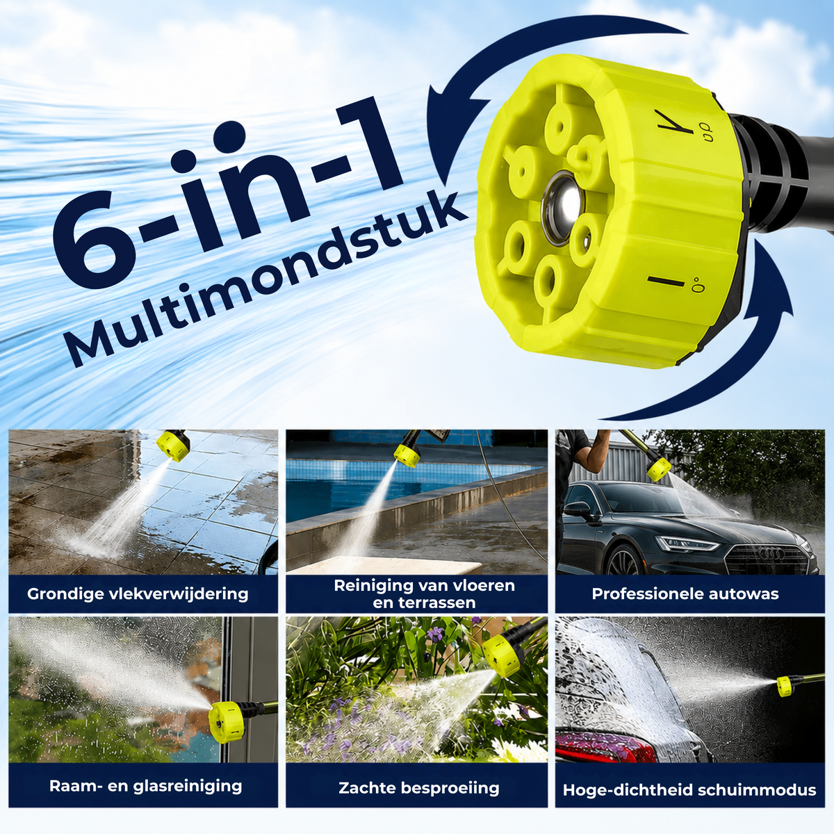 BlastSpray™ | Professionele reiniging direct binnen handbereik