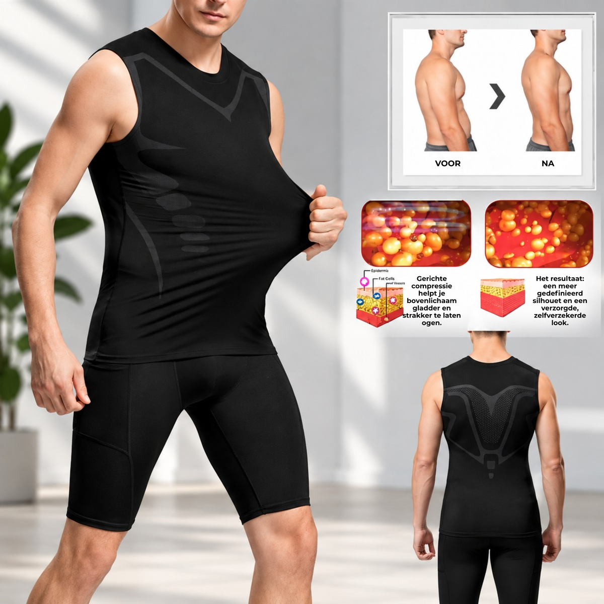 ShapeCore™ | Zie er scherper uit, sta rechter en voel je zelfverzekerder