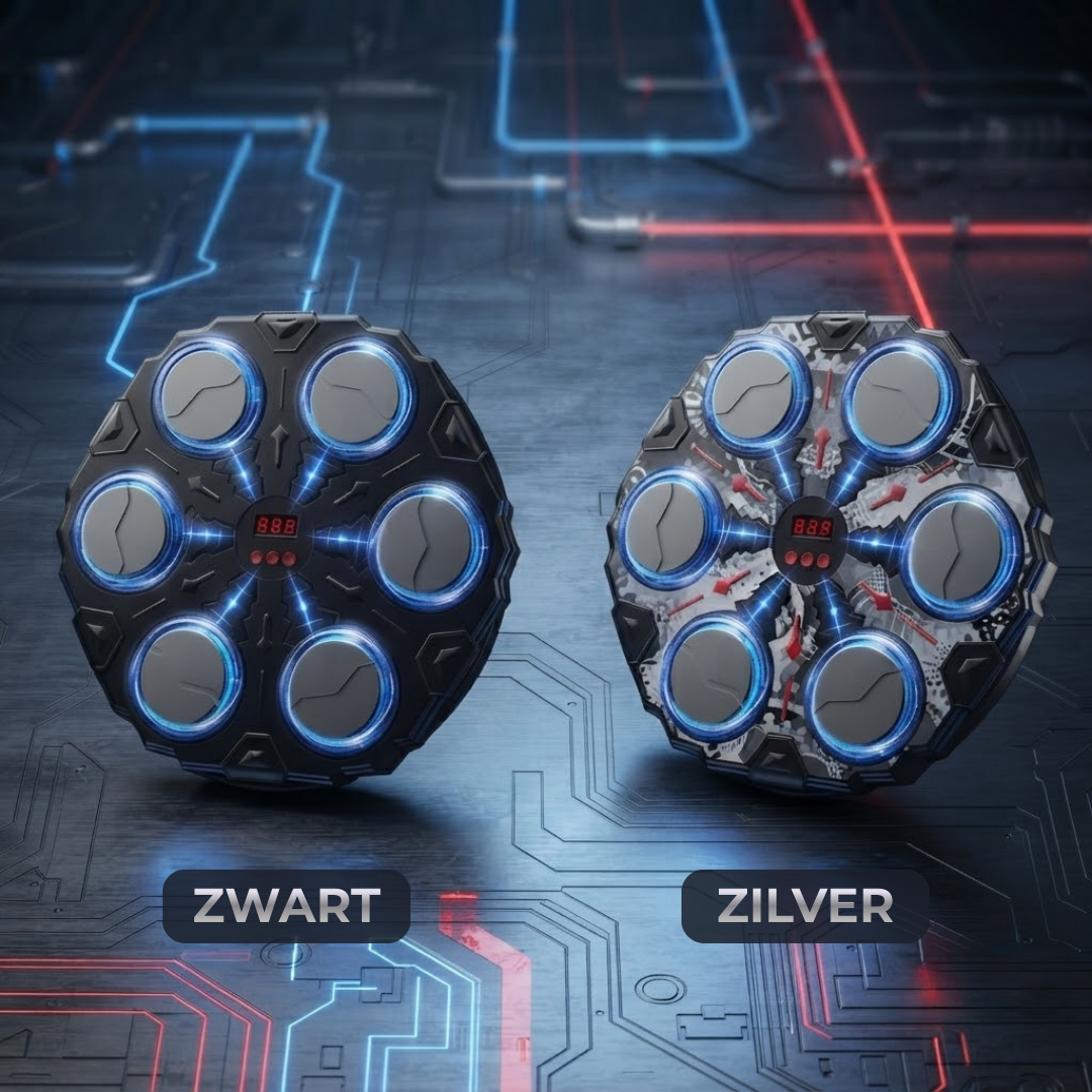 RhythmBox Trainer™ | Interactieve Bokstrainer met LED & Muziek voor Kinderen en Volwassenen