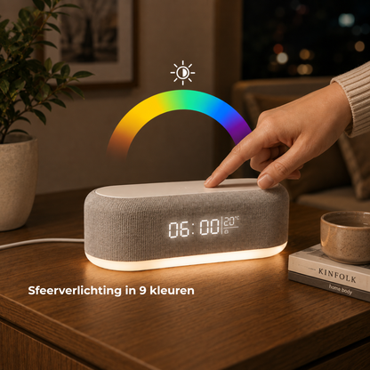 SmartDock™ | Eén slim apparaat. Zes dagelijkse essentials. Geen rommel.