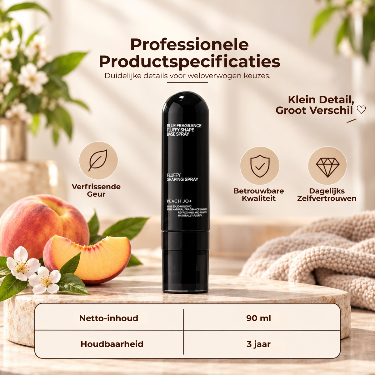 VolumeLift™ | Direct Meer Volume voor Fijn & Plat Haar