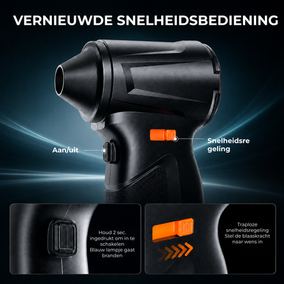 Sonic Blow™ Pro | Blaas stof in enkele seconden weg