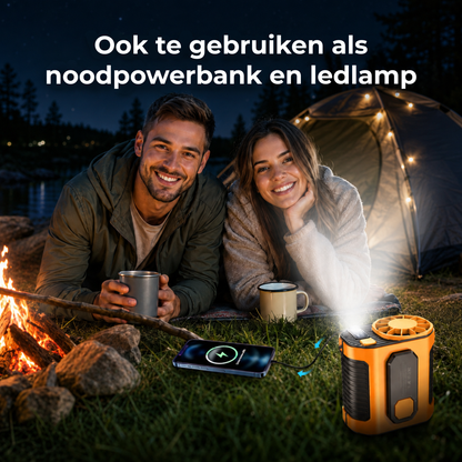 TurboBreeze™ | Versla de hitte, waar je ook bent — direct handsfree verkoeling