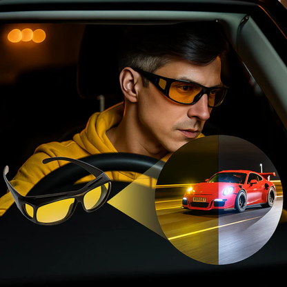 Night Vision Glass | Zie Helder, Rijd Veilig – Nachtelijk Autorijden Zonder Verblinding of Vermoeidheid!