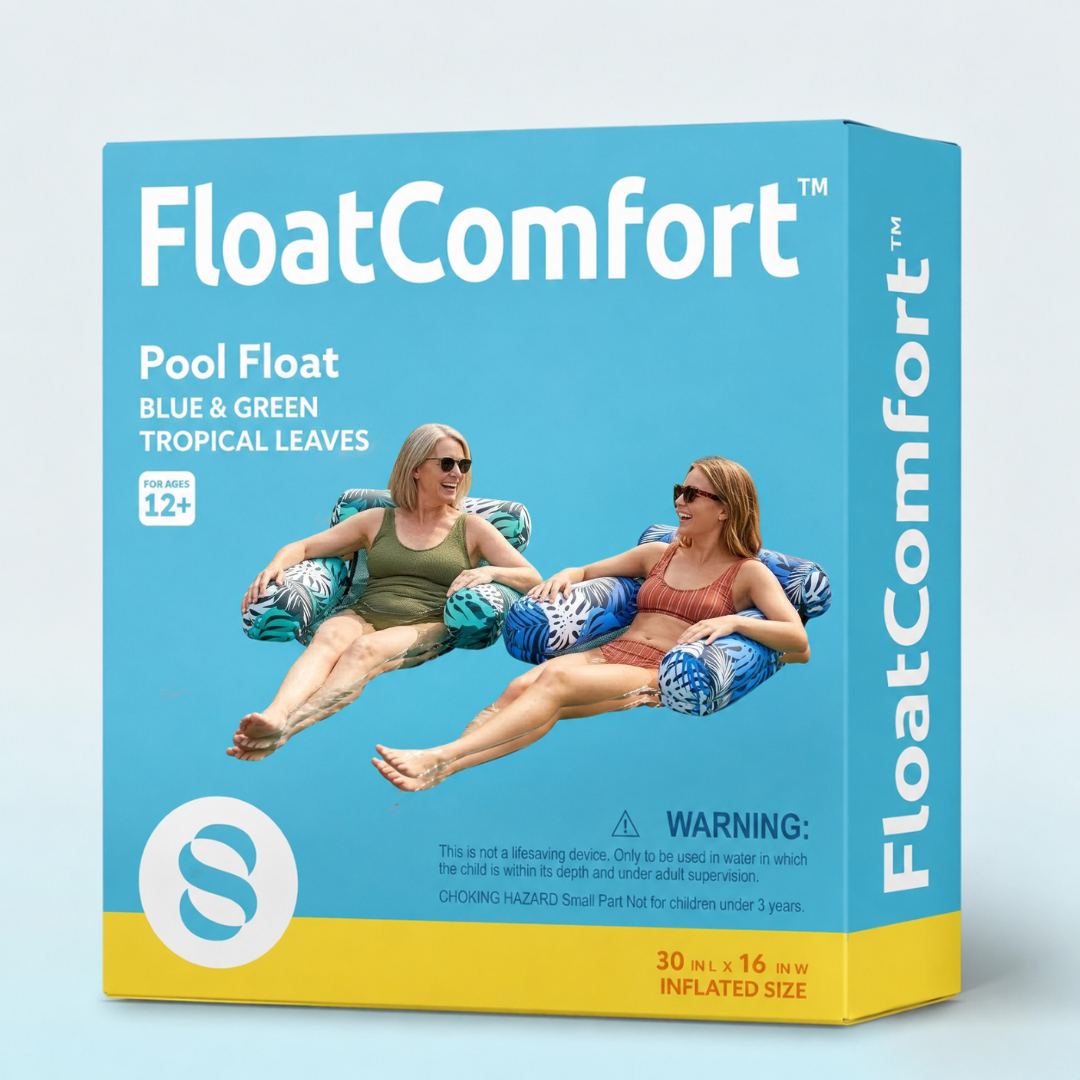 FloatComfort™ | Jouw persoonlijke drijvende lounge voor eindeloze zomerontspanning